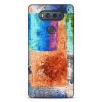 Lopard LG K61 Uyumlu Kılıf Soyut Sanat (49) Baskılı Ultra Silikon Kılıf