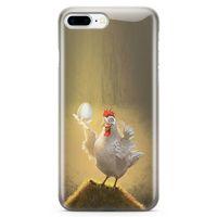 Apple iPhone 8 Plus Kılıf Yumurtam Benim Arka Kapak Koruma Desenli Full Koruyucu