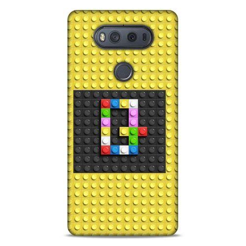 Lopard LG K61 Uyumlu Kılıf BloX (38) Neo Hybrid Kılıf Q Harfi
