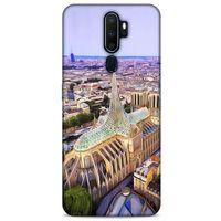 Oppo A5 2020 Kılıf Dünya Mimarisi (8) Baskılı Kılıf Notre Dome