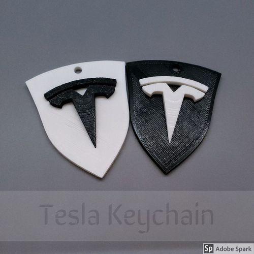 Tesla rozeti anahtarlık - 3713958