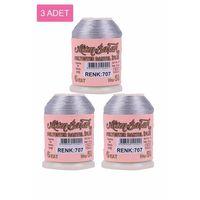 3 Adet Altınbaşak Oya ve Dantel İpi 20 gr - Royaleks - No: 707