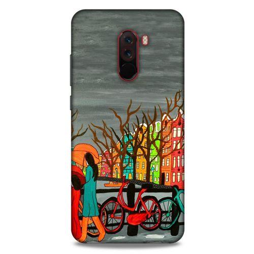 Cityx (43) Xiaomi Pocophone F1 Kılıf Silikon Kapak Desenli