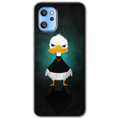 Reeder S19 Max Pro Kılıf HD Desen Baskılı Arka Kapak - Angry Duck