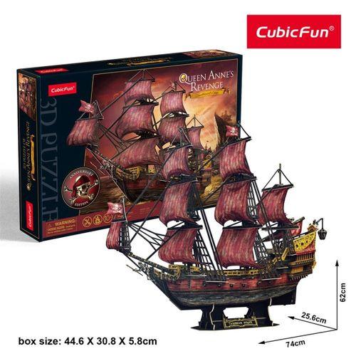 Queen Anne's Revenge Gemisi 3D Puzzle T4040h
