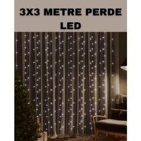 3x3 Led Şelale Perde Işık Kutlama Ve Dekor Aydınlatması