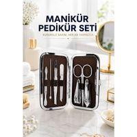 Tırnak Temizliği, Tırnak Batığı Ve Düzenli Bakım İçin 7 Parça Çelik Set