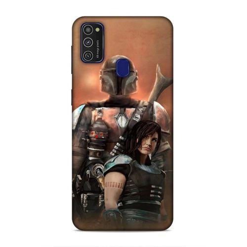 Samsung Galaxy M21 Uyumlu Kılıf BMovie (10) Full Koruma Kılıfı Dune