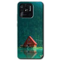 Xiaomi Redmi 10C Kılıf HD Desen Baskılı Arka Kapak - House In Woods