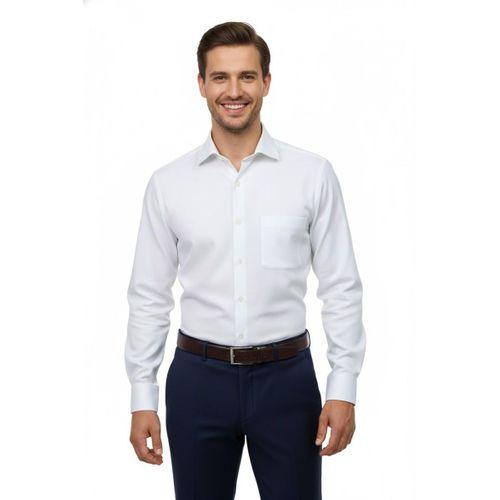 Erkek Regular Fitt Uzun Kol Petek Dokulu Gömlek 3635 BGL-ST04811