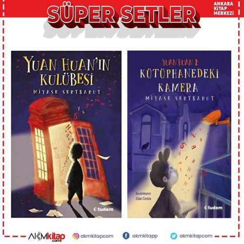 Tudem Yayınları Miyase Sertbarut Yuan Huanın Kulübesi ve Kütüphanedeki Kamera Seti 2 Kitap