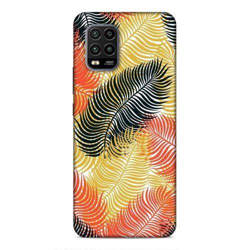 Xiaomi Mi 10 Lite Kılıf Egzotik Palmiye Arka Kapak Silikon Koruma Full Koruyucu