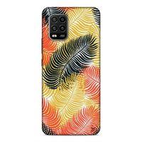 Xiaomi Mi 10 Lite Kılıf Egzotik Palmiye Arka Kapak Silikon Koruma Full Koruyucu