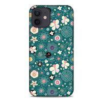 Botanix 64 Apple iPhone 12 Kılıf Silikon Kapak
