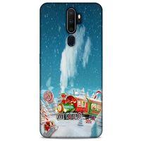 Oppo A9 2020 Kılıf Snowix (11) Tam Koruma Yeşil Kırmızı