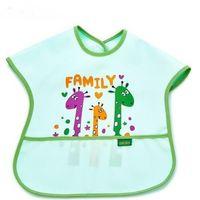Babyjem BabyJem Poli Muşamba Büyük Mama Önlüğü 029 Yeşil