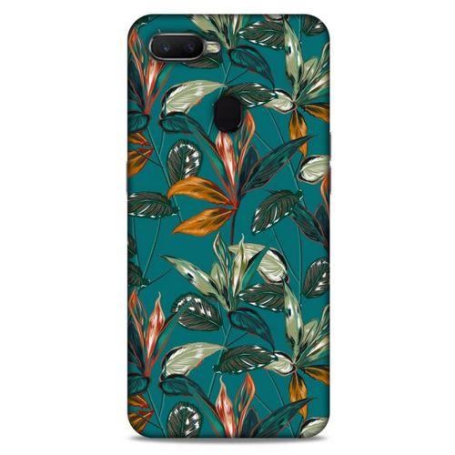 Oppo Ax7 Uyumlu Kılıf Yeşil Delisi (16) Kalın Kılıf Tropikal orman yeşili