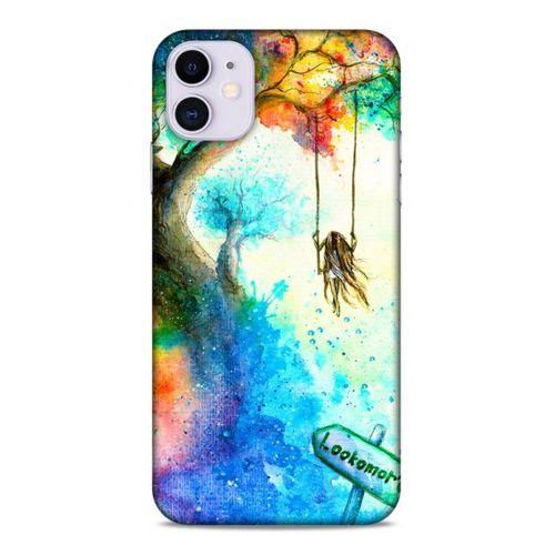 Lopard Apple Iphone 11 Uyumlu Kılıf Manipülasyon ☻ (47) Crystal Flex Kılıf Baskılı