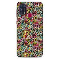 Graffitix (46) Desenli Silikon Kapak Samsung Galaxy M31 Kılıf