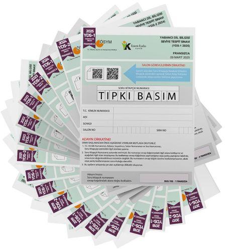 2026 YDS Fransızca ÖSYM Tıpkı Basım Çıkmış Soru Deneme Paketi 18li Fasikül SETİ