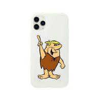 iPhone 11 Pro Barney Moloztaş Tasarımlı Beyaz Telefon Kılıfı