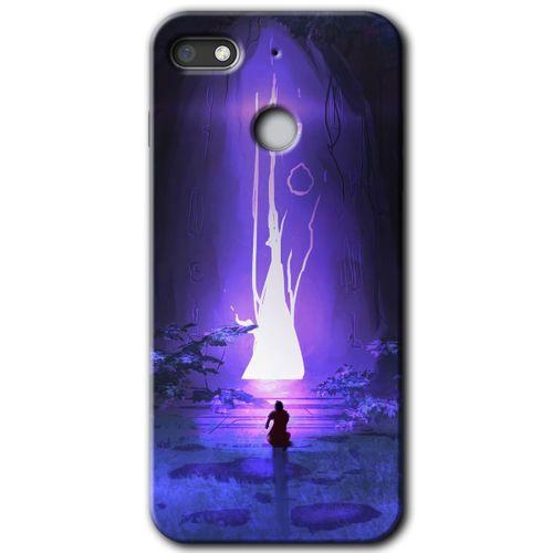 MRCİLETİSİM General Mobile GM 8 Go Kılıf HD Desen Baskılı Arka Kapak + Temperli Cam - Wanderer Silhouette