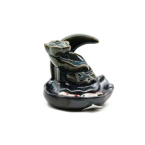 Seramik  Şelale Aromaterapi Geri Akışlı Tütsülük