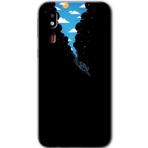 Potkal Hediye Fabrikası Samsung Galaxy A2 Core Kılıf HD Desen Baskılı Arka Kapak - Derinlere Yolculuk
