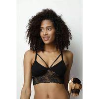 Kota 4 Adet Siyah Dantelli Büstiyer 6342