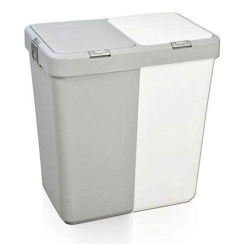 Motek Motek Çok Amaçlı Çift Bölmeli 80 Litre Çamaşır Kirli Sepeti