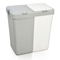 Motek Motek Çok Amaçlı Çift Bölmeli 80 Litre Çamaşır Kirli Sepeti