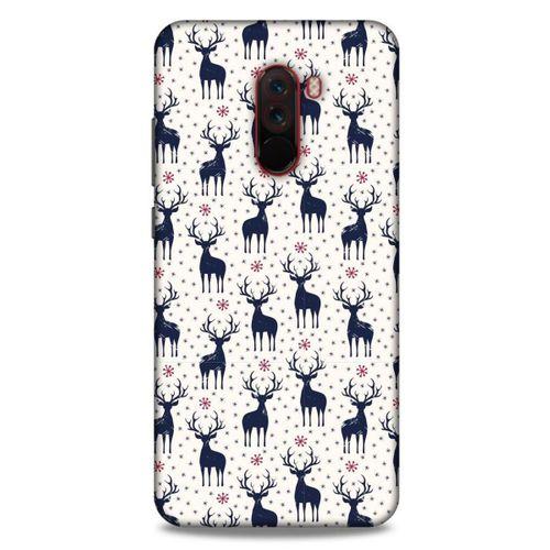 Animax Geyikler ve Kış Xiaomi Pocophone F1 Kılıf Desenli Silikon