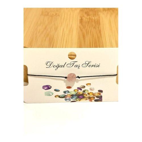 Monalisa Home Renkli Gösterişli Ayarlanabilir Taş Figürlü İp Bileklik