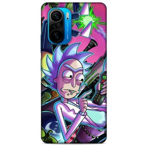 Xiaomi Poco F3 Uyumlu Kılıf Rick And Morty (20) Koruyucu Kılıf MC Haps