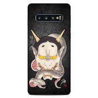 Lopard Samsung Galaxy S10 Uyumlu Kılıf Tattoo's (50) Shockproof Kılıf Hannya Kijo Dövme