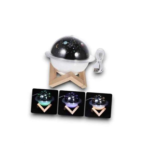Hava Nemlendirici Led Işıklı Gece Lambası Yıldız Görünümlü Renk Değiştiren
