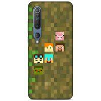 Lopard Xiaomi Mi 10 Uyumlu Kılıf PiXel (14) Lansman Kılıf Minecraft Karakterleri