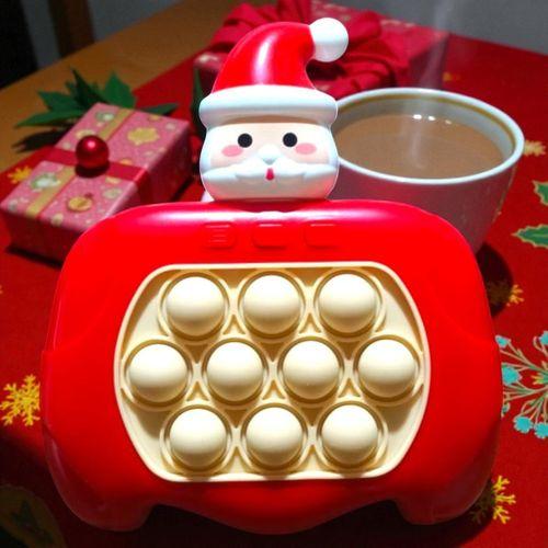 YÜKSEK KALİTE NOEL BABA POPİT OYUNU SESLİ IŞIKLI POPİT VIP AKIL OYUNLARI YILBAŞI NOEL HEDİYELERİ