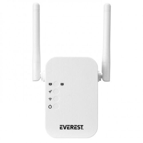EVEREST EWR-N302, 300Mbps, 2,4Ghz, WPS Butonu, 1Port LAN/WAN, Menzil Genişletici