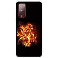 Lopard Samsung Galaxy S20 Fe Uyumlu Kılıf FireX (26) Tpu Silikon Kılıf Ateş Wallpaper