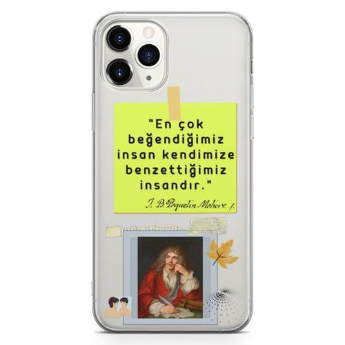 Apple iPhone 11 Pro Max Kılıf Caps Moliere Arka Kapak Koruma Desenli Full Koruyucu