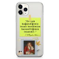 Apple iPhone 11 Pro Max Kılıf Caps Moliere Arka Kapak Koruma Desenli Full Koruyucu