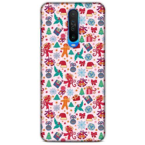 Yılbaşı Süsleri 36 Xiaomi Redmi K30 Kılıf Silikon Kapak