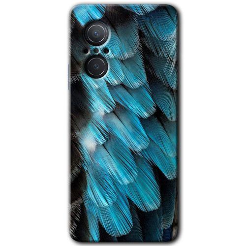 Huawei Nova 9 SE Kılıf HD Desen Baskılı Arka Kapak - 9D Tüyler + Kırılmaz Cam