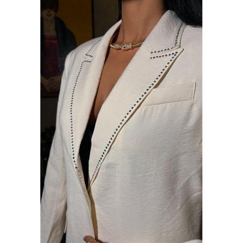 Hardy Taş Detay Blazer Ceket 6104-08