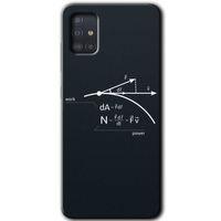 Samsung Galaxy A51 Kılıf HD Desen Baskılı Arka Kapak + Temperli Cam - Work Formül