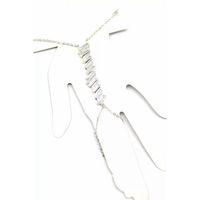 Taşlı Şahmeran Bileklik - Gümüş