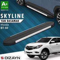 S-Dizayn Mazda BT-50 Pick-Up Skyline Aluminyum Yan Basamak 193 Cm 2006-2012 A+ Kalite