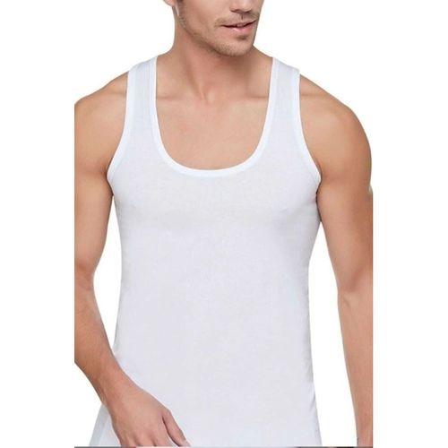 Işıl Erkek  Penye Atlet Beyaz