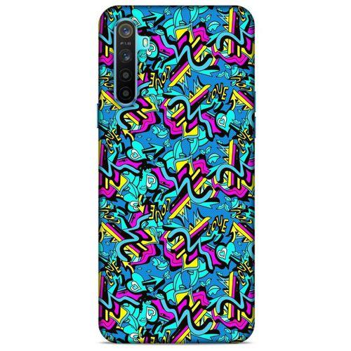 Graffitix (30) Desenli Silikon Kapak Oppo Realme 6i Kılıf